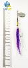 EUROLURES "SAMARA" modèle MK1 "STREAMER" FRENCH BLADE N° 3 "PURPLE WHITE"