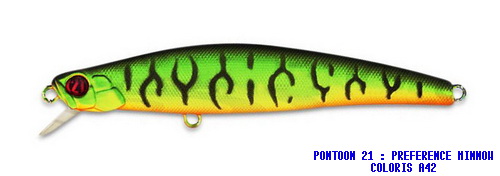 PONTOON 21 PREFERENCE MINNOW 75F SR COLORIS A-42