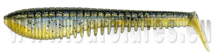 PONTOON 21 AWARUNA EVO 5.0 inch (Coloris 3314 - Flash Gold Belly Minnow)