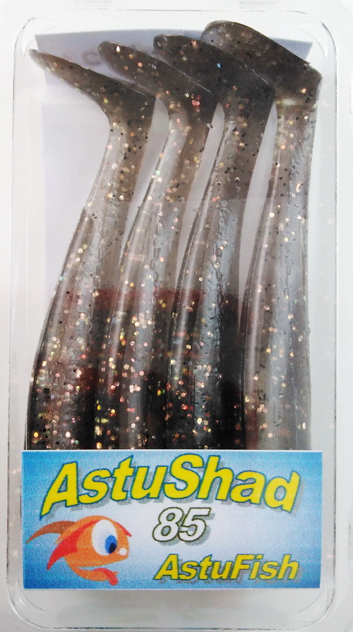 ASTUFISH LS ASTUSHAD 85 PACK DE 4 CORPS (Naturel Or)