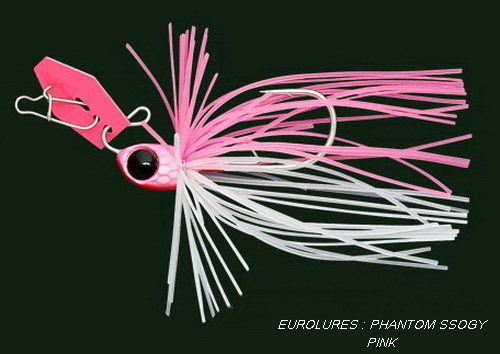 PAYO CHATTERBAIT PHANTOM SSOGY 3/16 Oz PINK (OWNER)